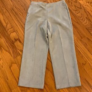 Alfred Dunner Size 14 gray corduroy pants